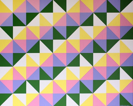 Spring (Triangles)
Acrylic on Canvas
24" H x 30" W x 0.75" D
2007
$700